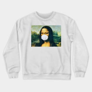 Mona Lisa Mask Crewneck Sweatshirt